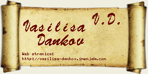 Vasilisa Dankov vizit kartica